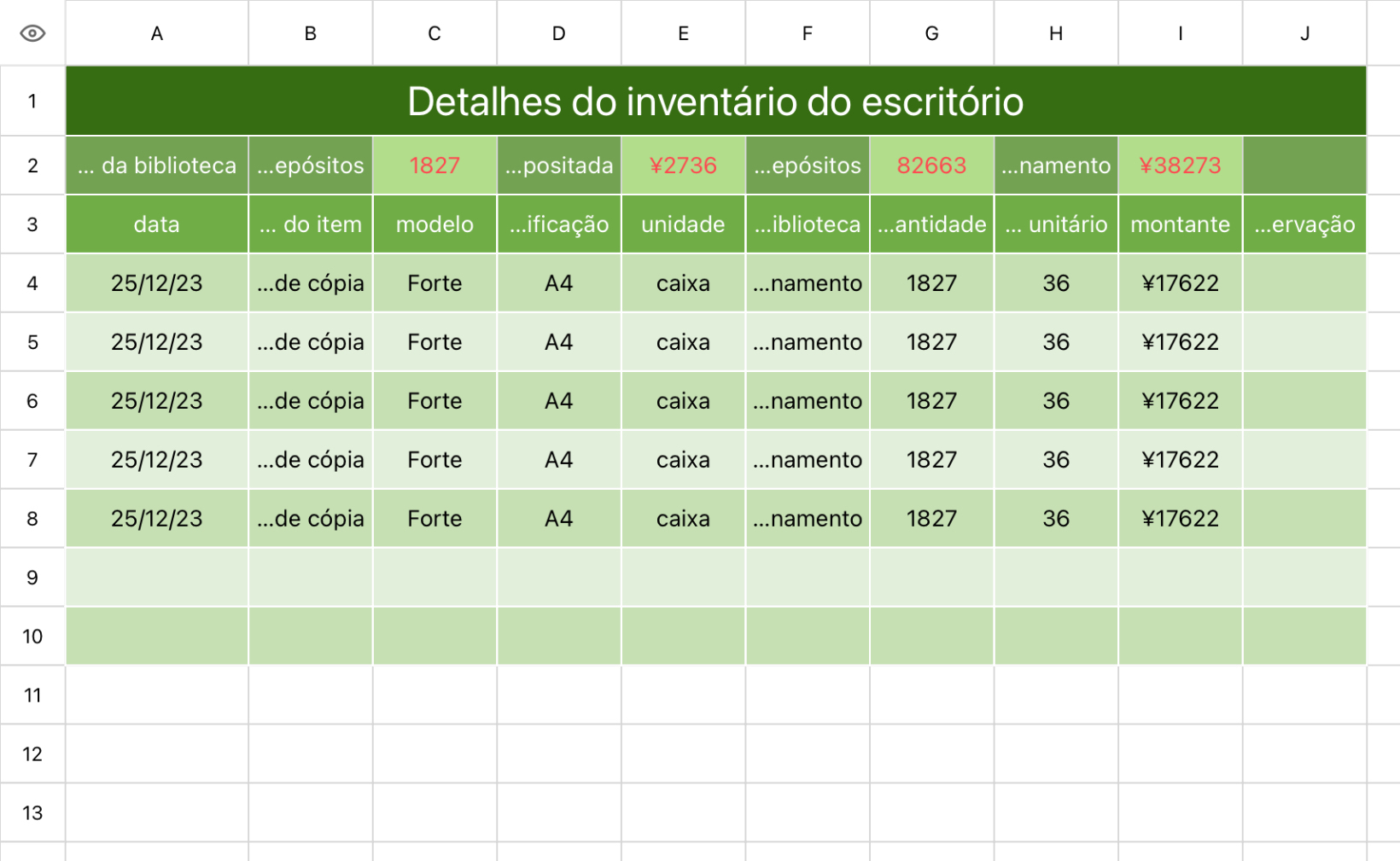 Detalhes do inventário de escritório1
